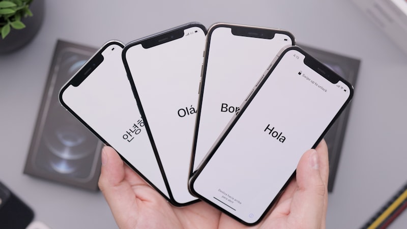 モバイルゲームのプレイ